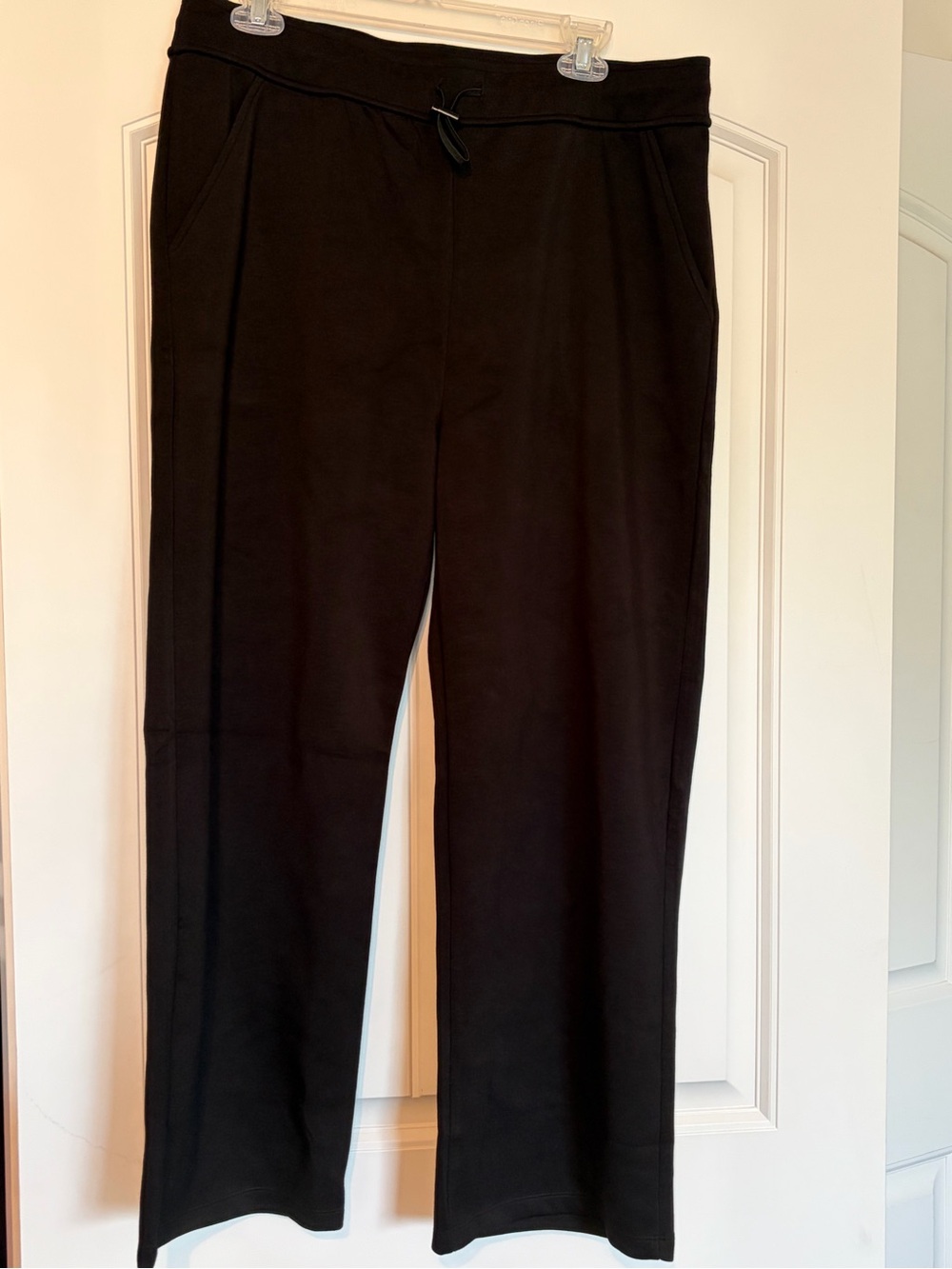 Yelete Black Men's Drawstring Jogger Pants